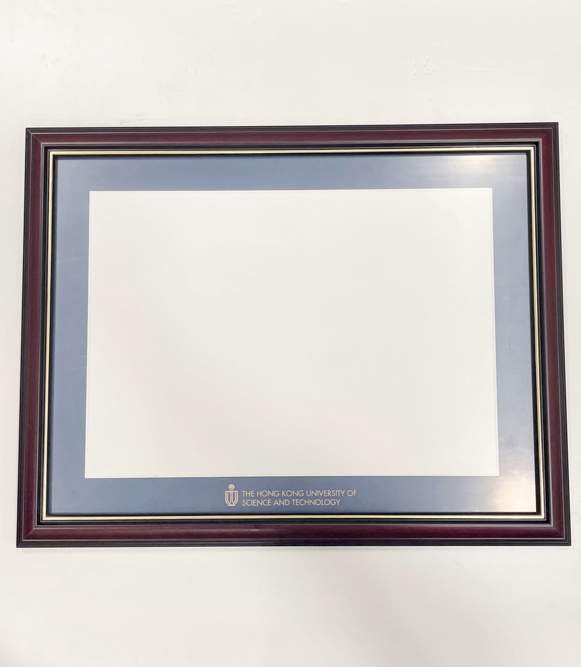 Glass Diploma Wooden Frame
