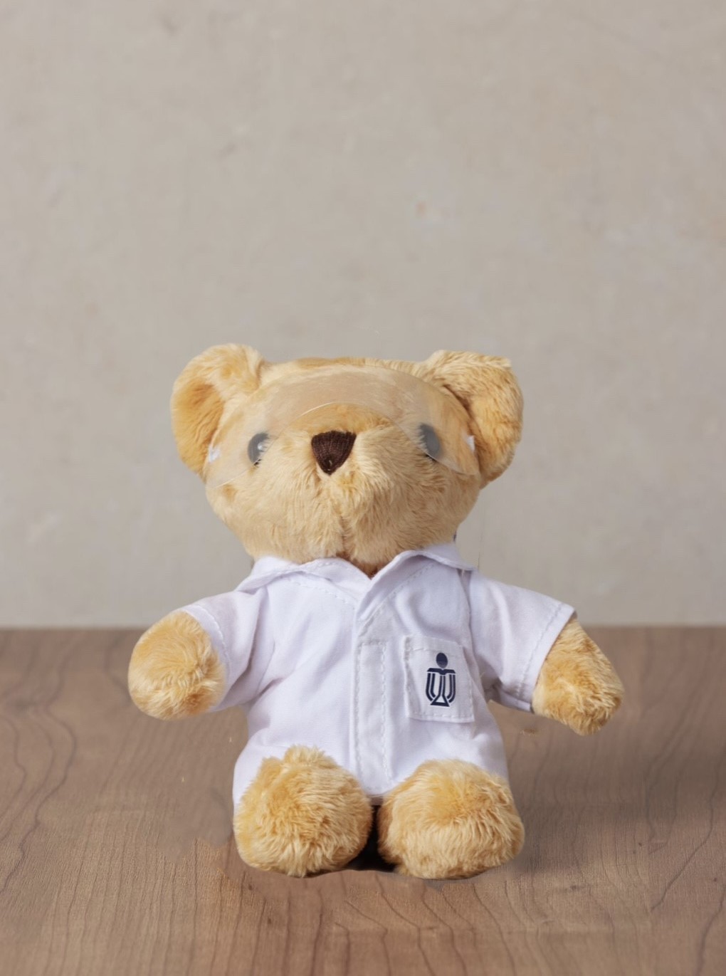 Mini bear Keychain - lab coat