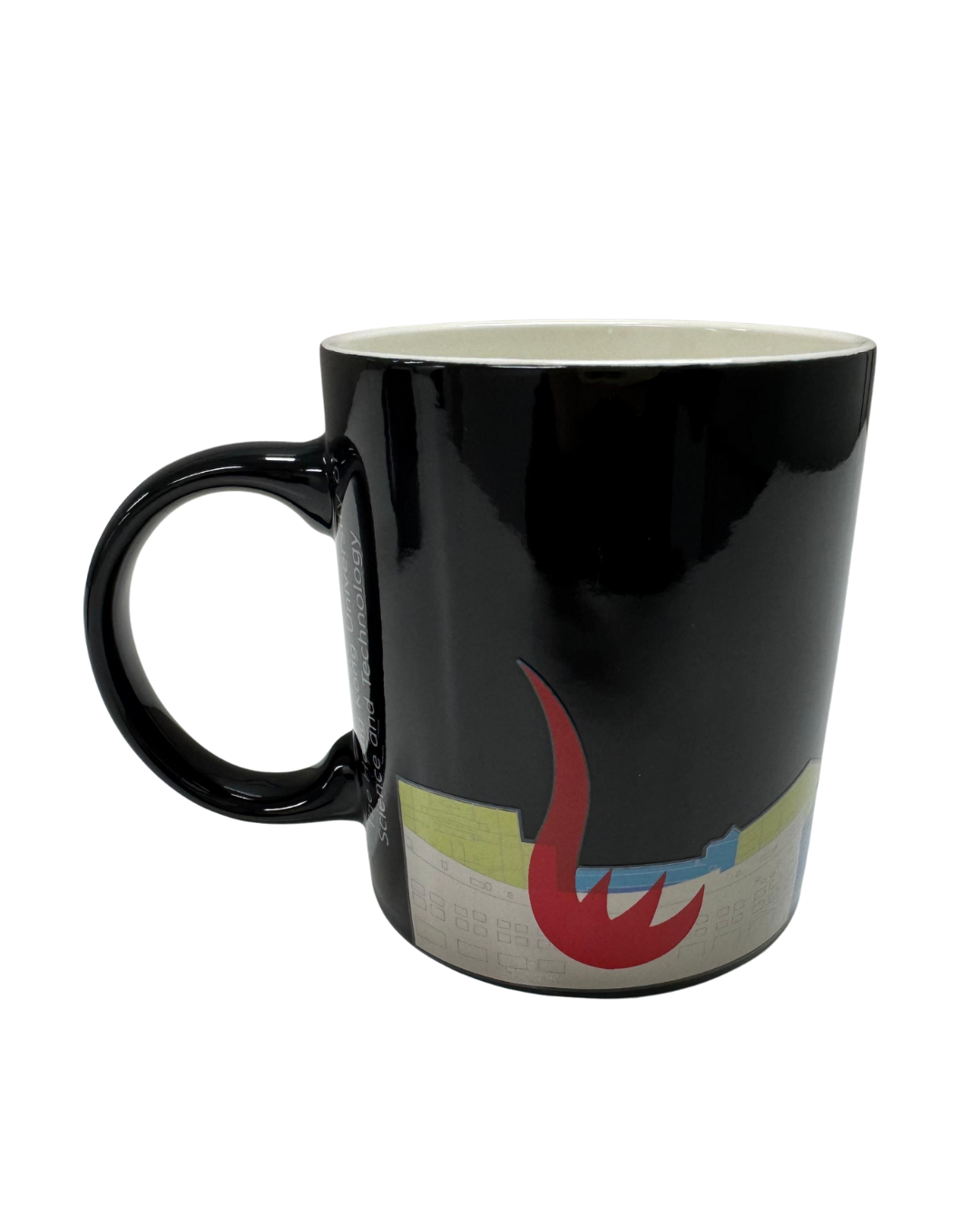 Heat Changing Mug (colorful University outlines)